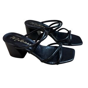 Matisse Soulmate Strappy Square Toe Heel Sandal